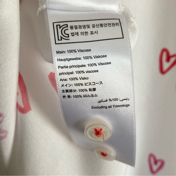 Joules Elvina Hearts Blouse - Picture 7 of 12